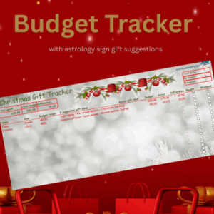 Astro Gift & Budget Tracker – Christmas Edition