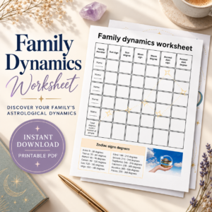 Family dynamics worksheet