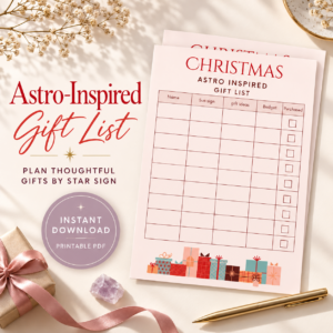 Astro Inspired Gift List